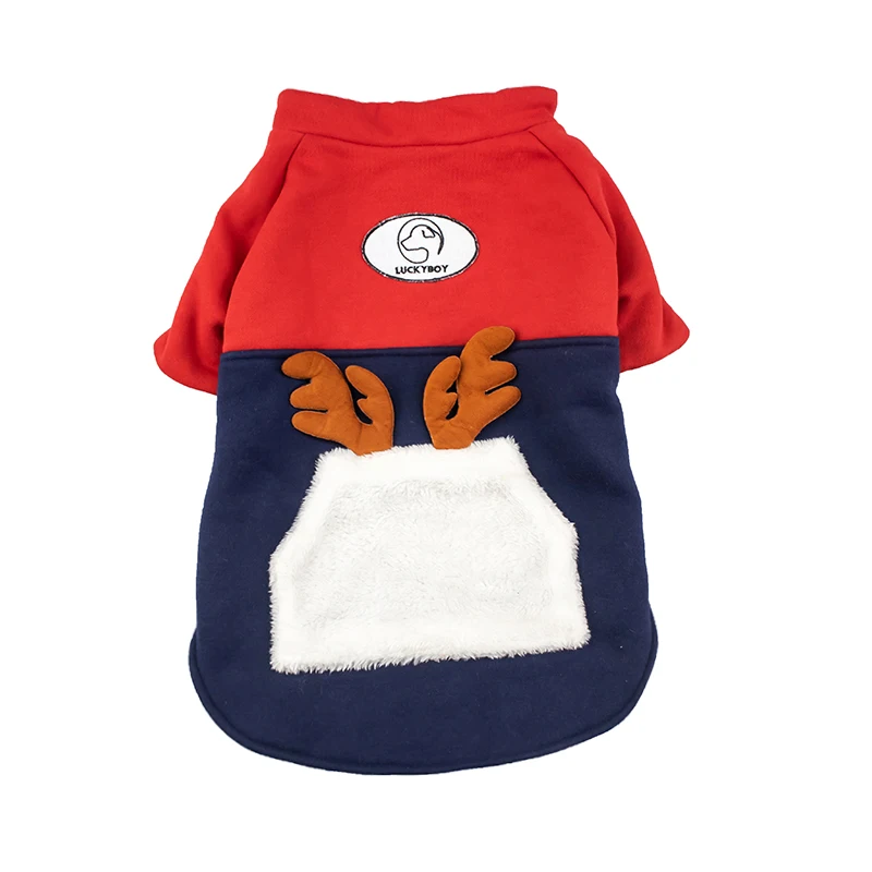 Ropa Para Perros Wholesale Fancy Modern Heart Dogs Cloth Pet Christmas Designer Dog Clothes