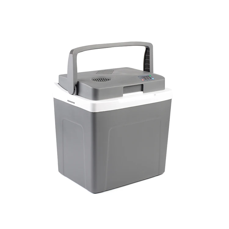 
Multifunctional Low Noise 25l Car Fridge Portable Mini Refrigerator Cooler Warmer Box 