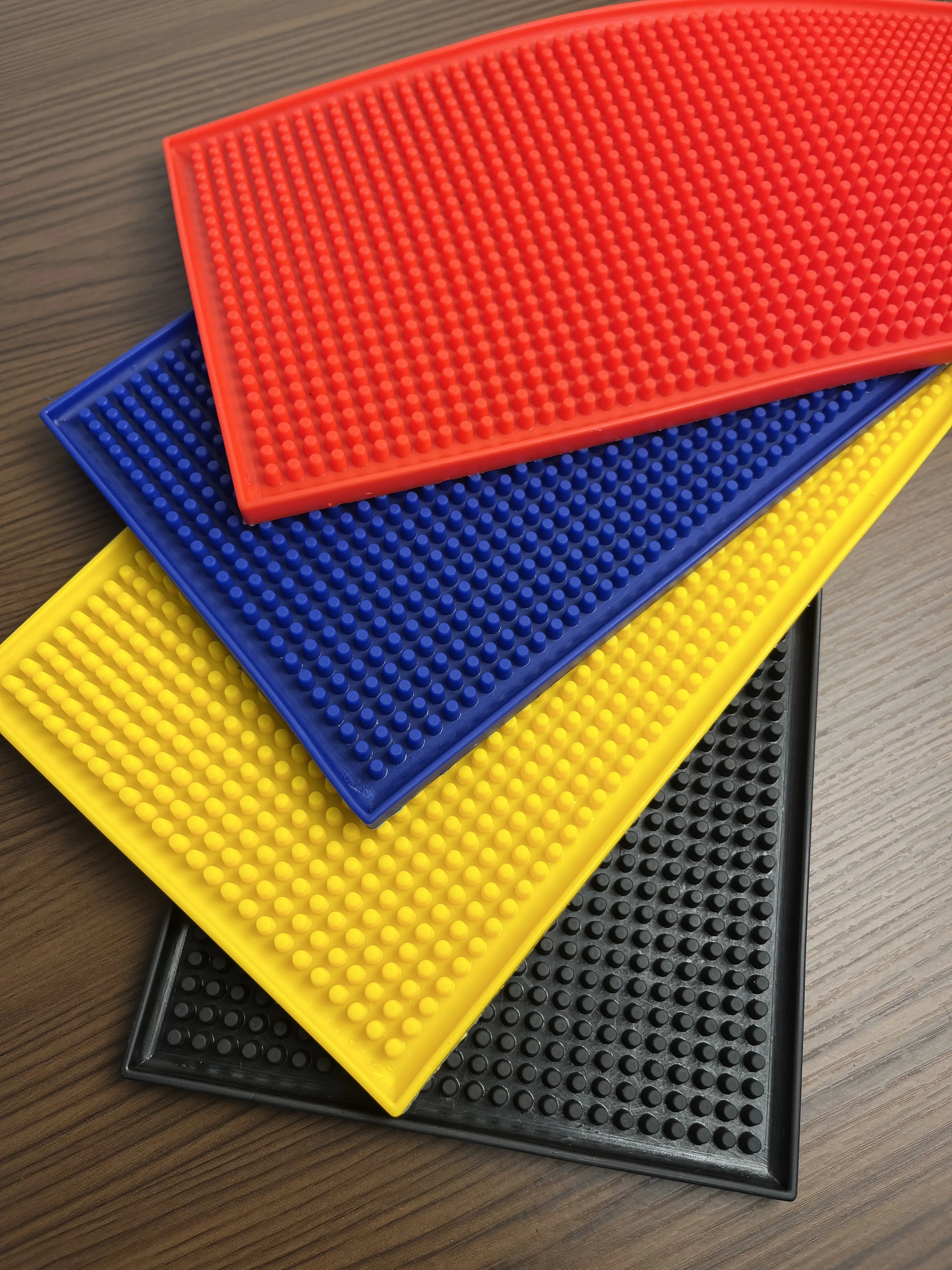 Hot Selling  Coffee & Bar 30*15 cm  PVC Bar Mat Anti-slip Drip Coffee Mat for  Bar/Cafe