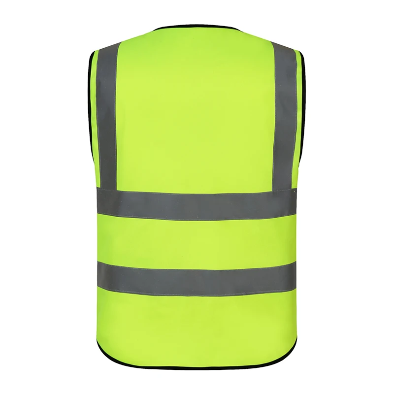 Wholesales Work Safety Vest With Pockets Canvas Summer Ansi Safety Green Vest Best Safety Vests for Men