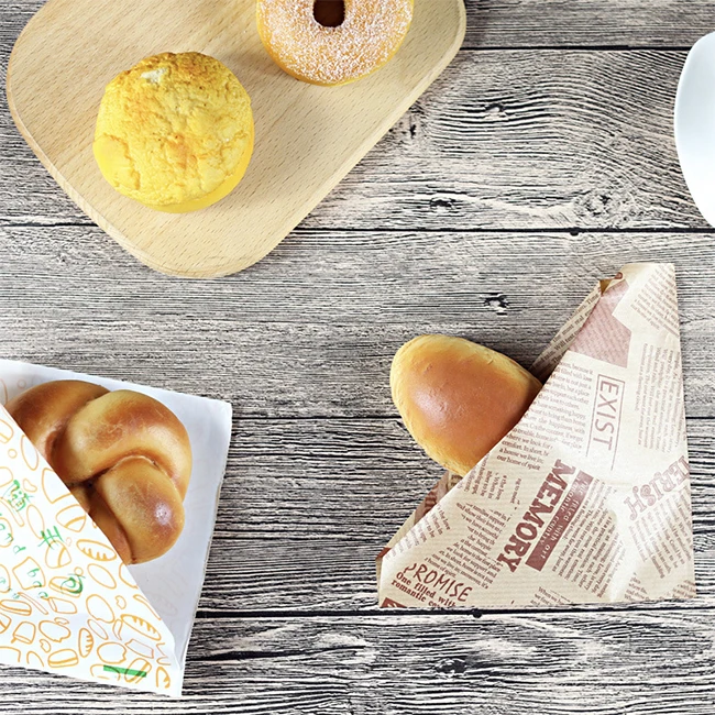 Hot Selling Good Quality Burger Paper Bag Pack Hamburgers With Customized Logo