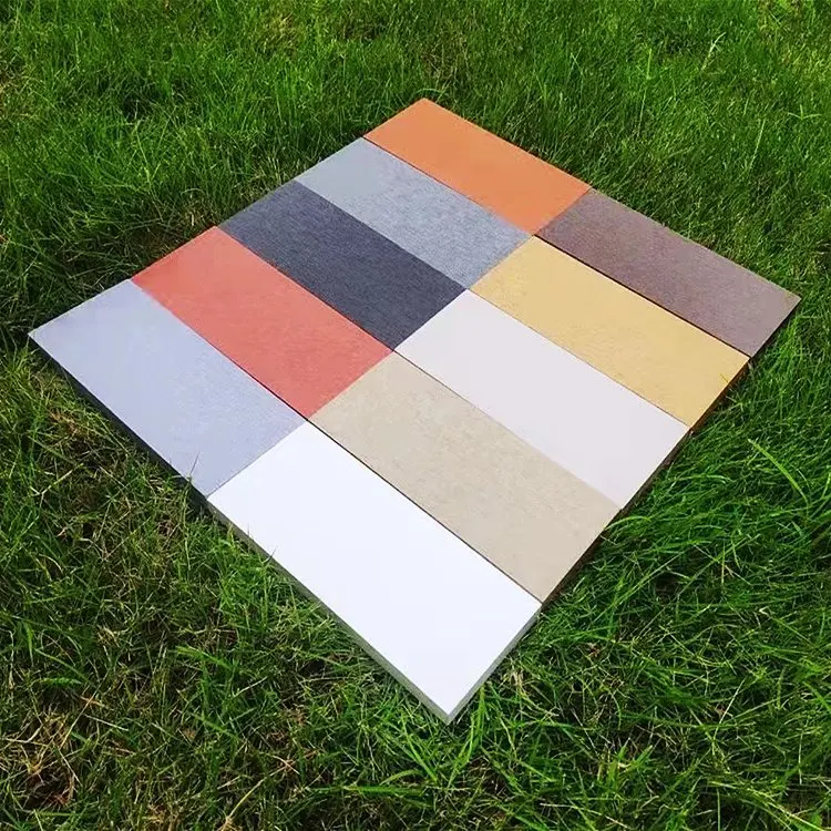Factory Price Colored Non Asbestos Decorative Fiber Cement Board Facade Wall Panel Exterior