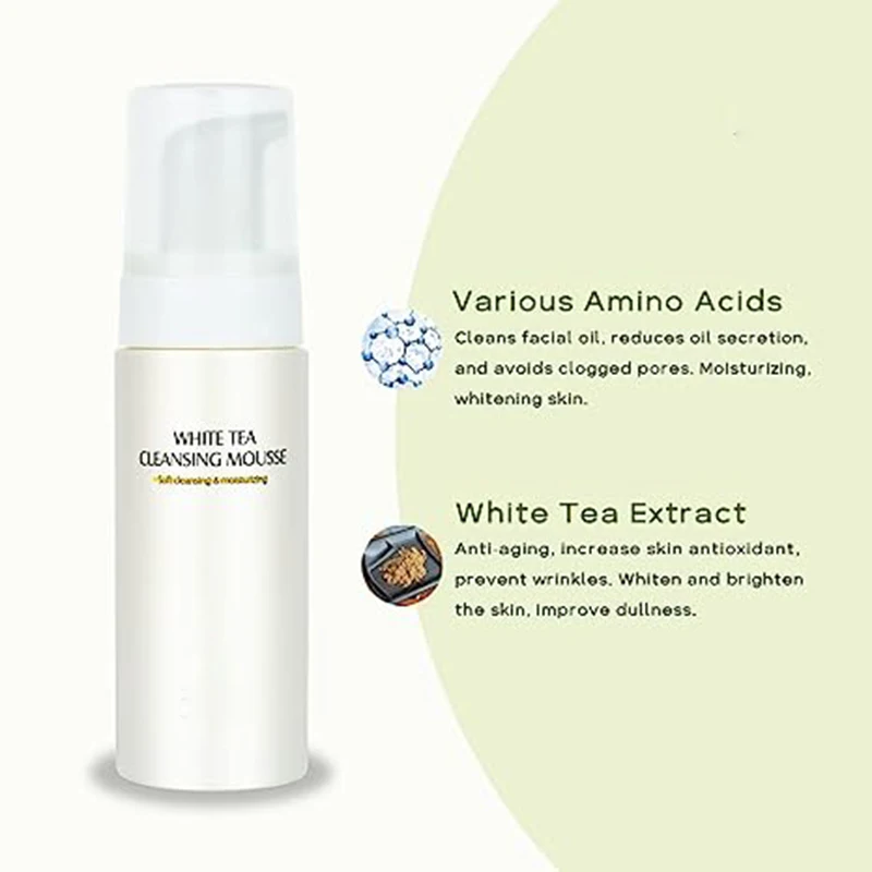 OEM Foaming Face Wash anti acne hydrating brightening face foaming wash face cleansing foam mousse