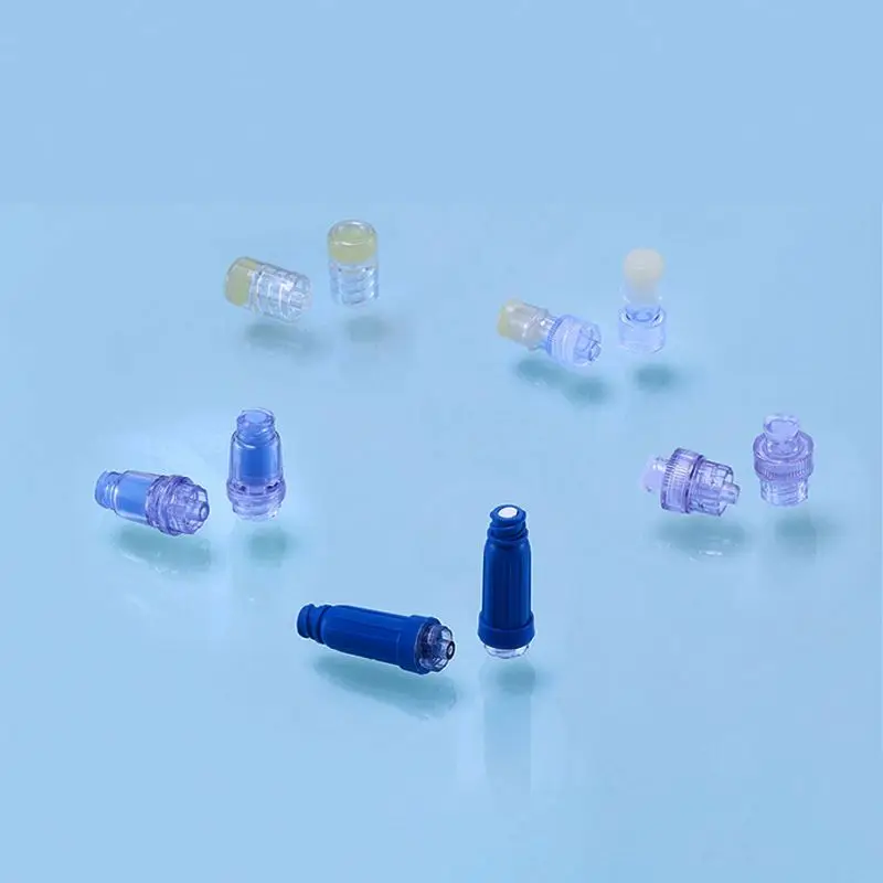 Disposable Medical Y Type Luer Lock Needle Free Connector with Extension Tube