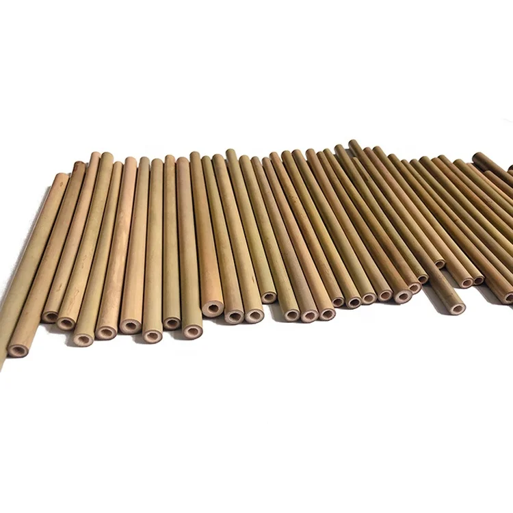 Jimao 2023 пользовательские бамбуковые соломинки для питья устойчивые экологически чистые продукты