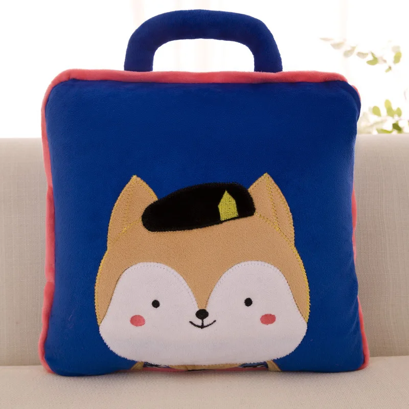 High Quality Fleece Nap Car Sofa 2 in 1 Car Airplane Pillow Blankets Cute Cushion Pillow Quilt Blanket