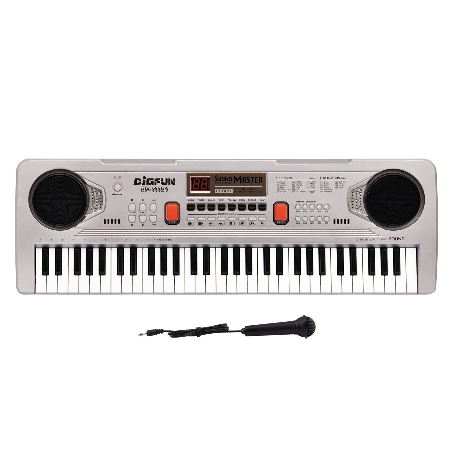 BF-630B1 2023 новейших игрушечных музыкальных инструментов 61 клавиша игрушка пианино электронный орган клавиатура инструмент для детей