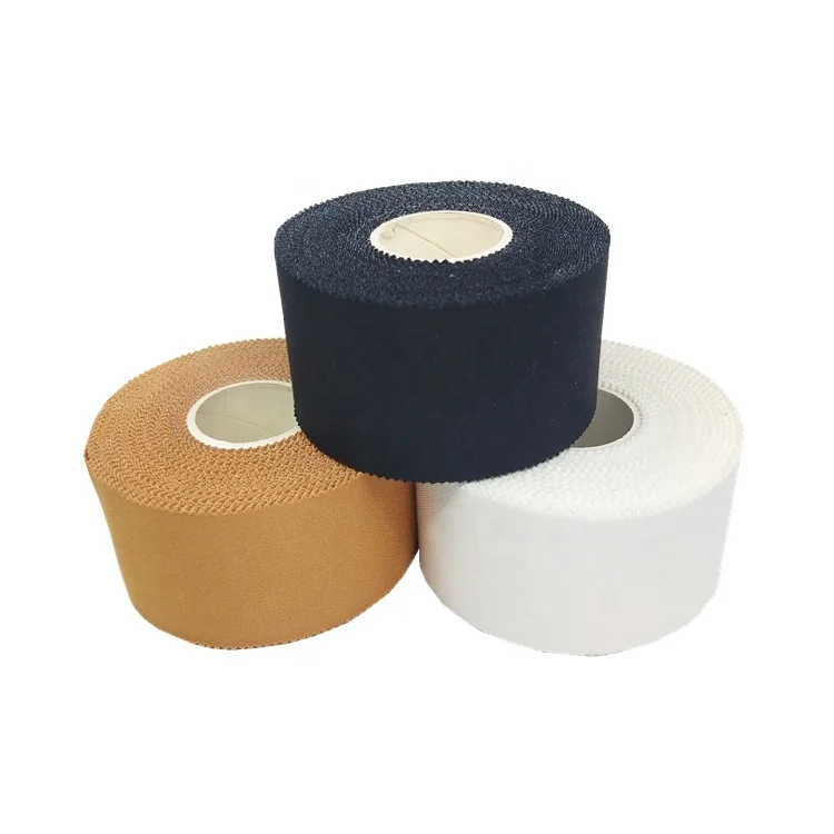 Pro 1' Rayon Rigid Strapping  Zinc Oxide Tape Boxing Sports Tape with multiple colors and size