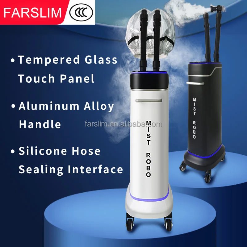 Professional Negative ION Nano Spray Steamer Hair&Scalp care ozone hair sterilization Hair color fixation Machine