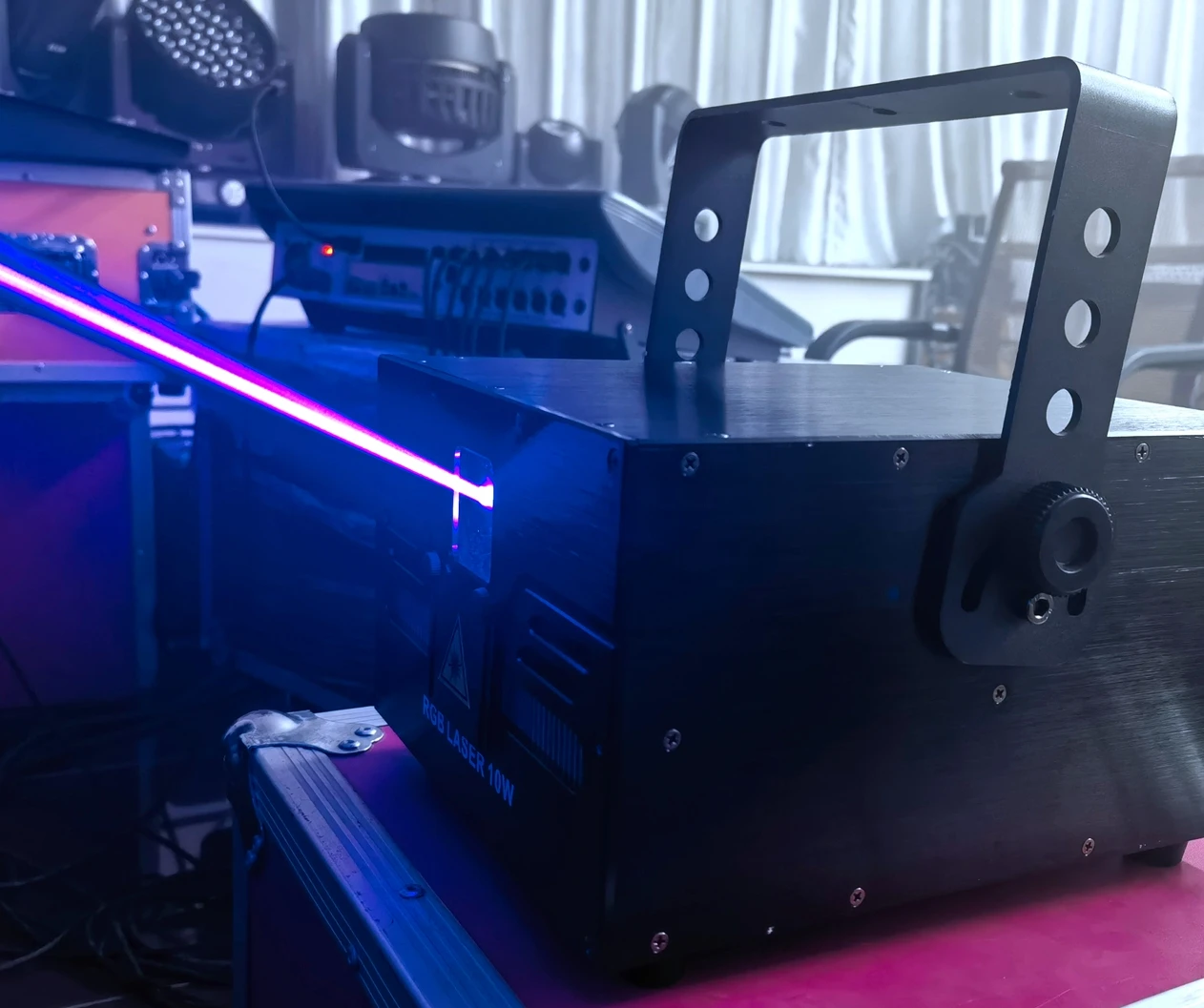 RGB 10w laser beam lights for KTV club laser show 10W RGB animation laser light