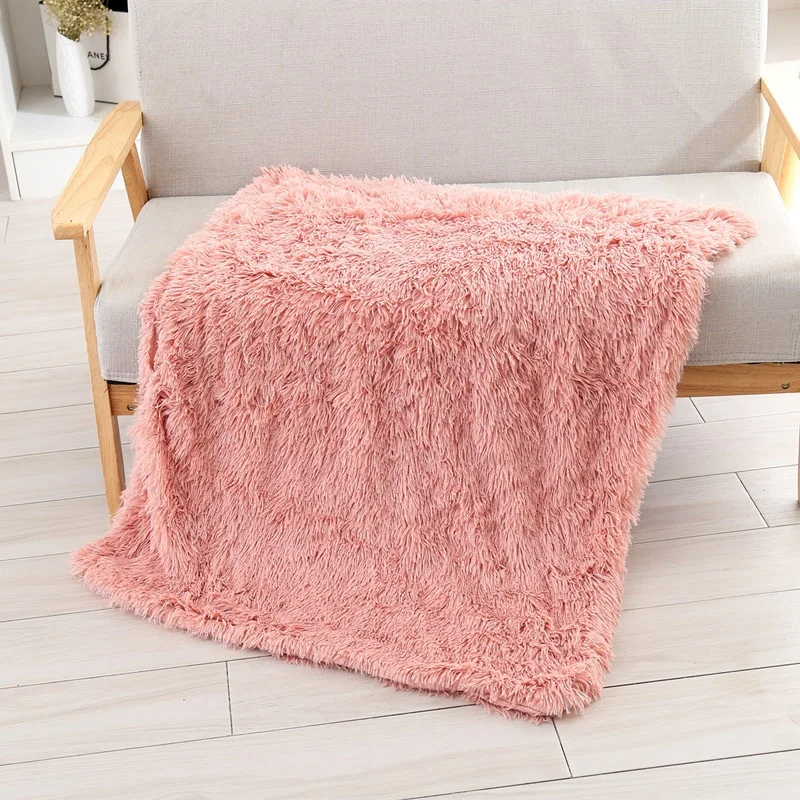 Dog Bed Cat Mat Soft Plush Blanket Bed Accessories Supplies Keep Warm In Winter Sleeping Mat For Sofa Warmer Pet Blanket