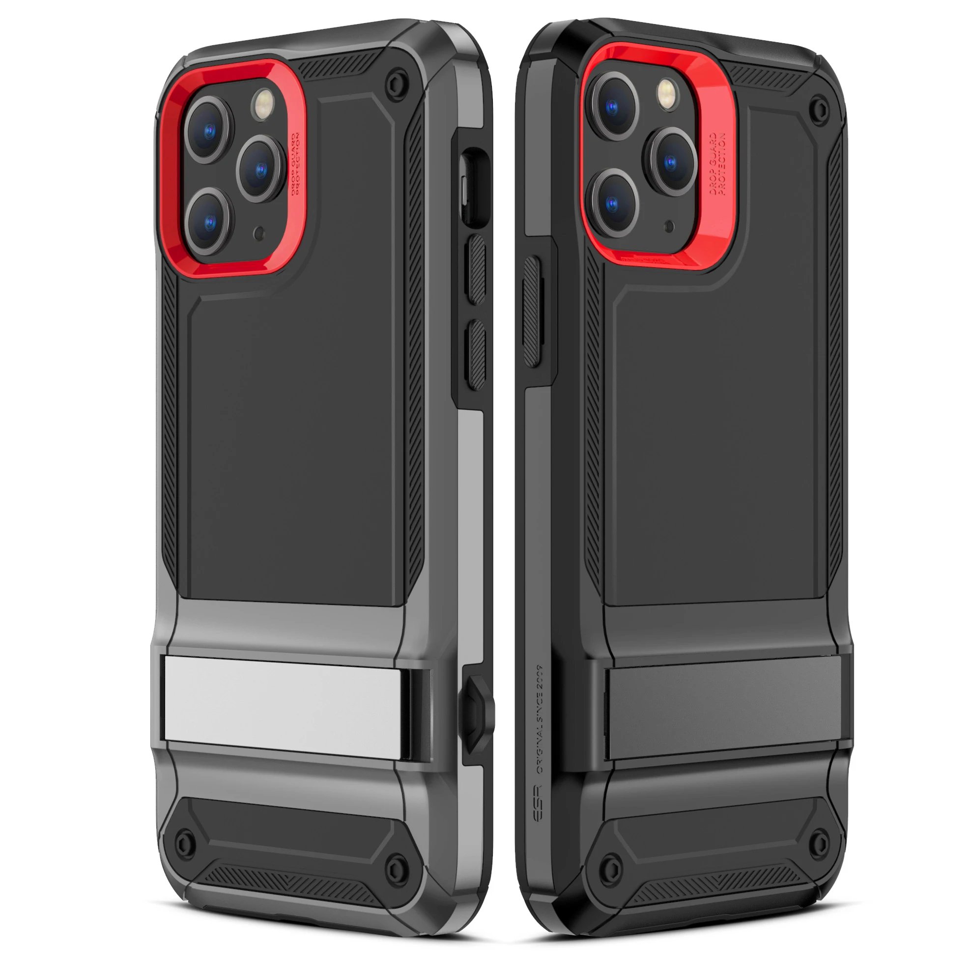 
ESR Military Grade for iPhone 12 Pro Drop Absorption Strong Protection Case with metal kickstand Free Shipping Amazon hot 