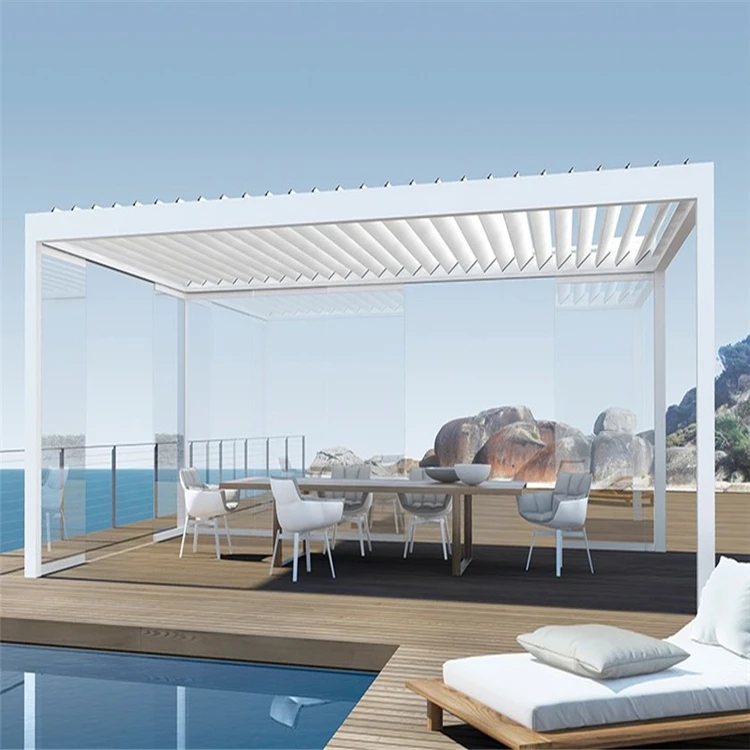 Topwindow Bioclimate Pergola Lamellen Aluminium Extrusion Profile For Aluminum Pergola Gazebo