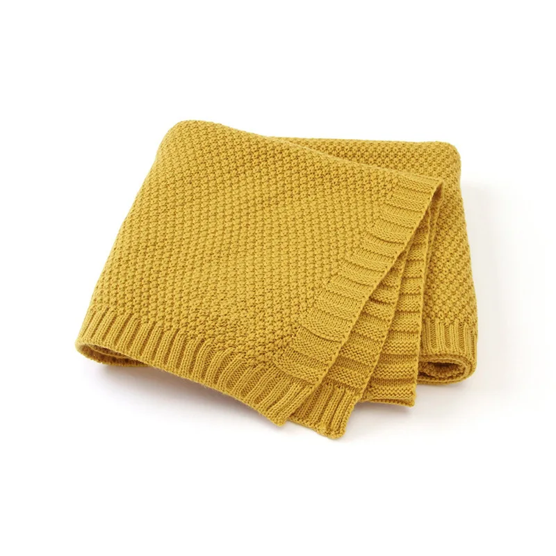 
Multifunction Winter Sleeping Throw 100 Acrylic Newborn Knitted Blanket 