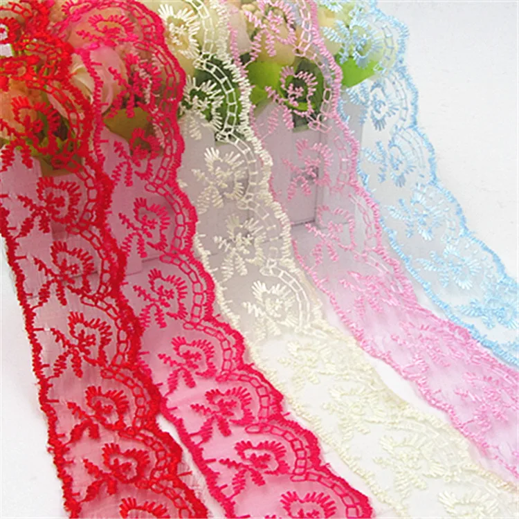 New net bottom embroidery crafts clothing sofa special elegant Polyester lace