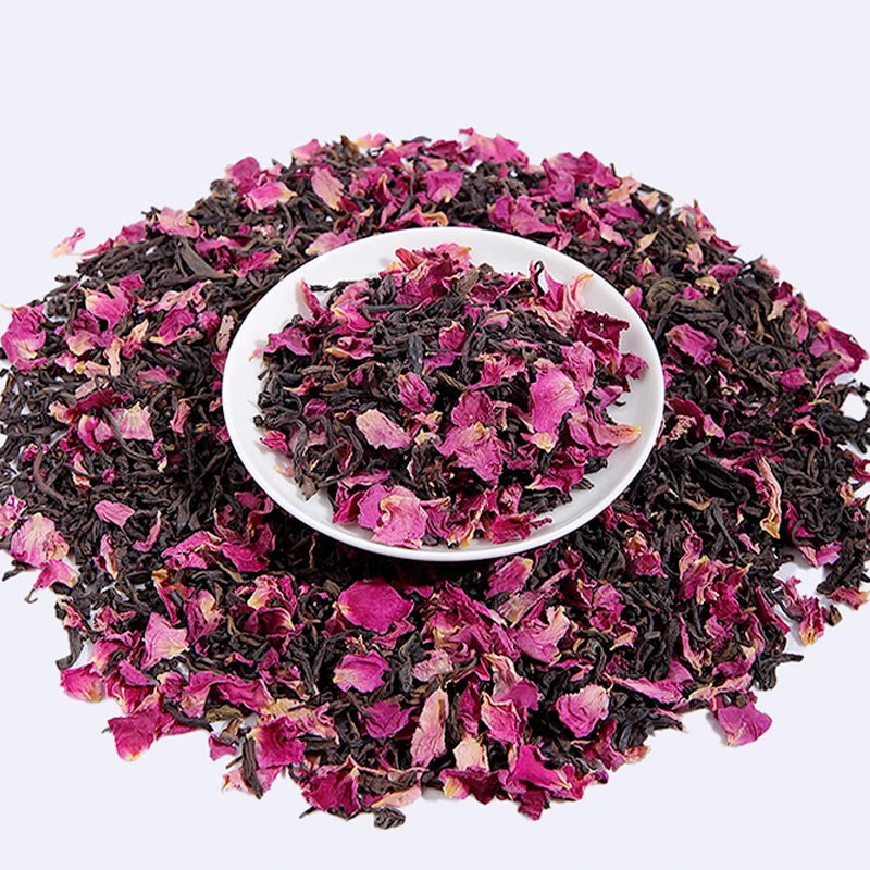 Wholesale bulk rose Puer milk tea shop special flower tea Bawang with 500g per bag