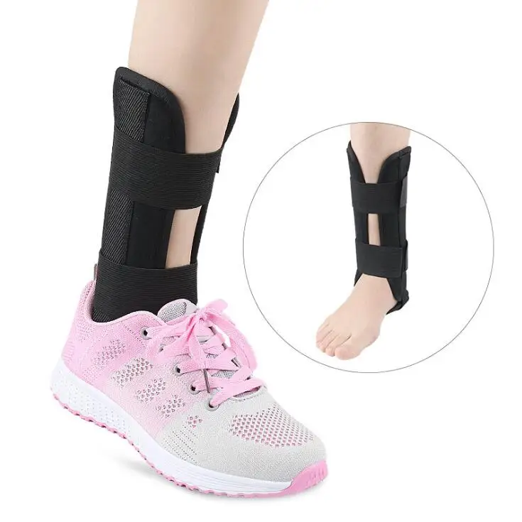 Adjustable Medical Orthosis Strap Sports Compression Neoprene Ankle Brace Support For Promotion Foot Drop Traction
