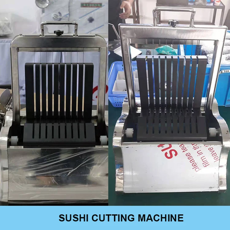 QDMECH Fully automatic cutting cutter Roll Nigiri Sushi Making machine with CE certificate