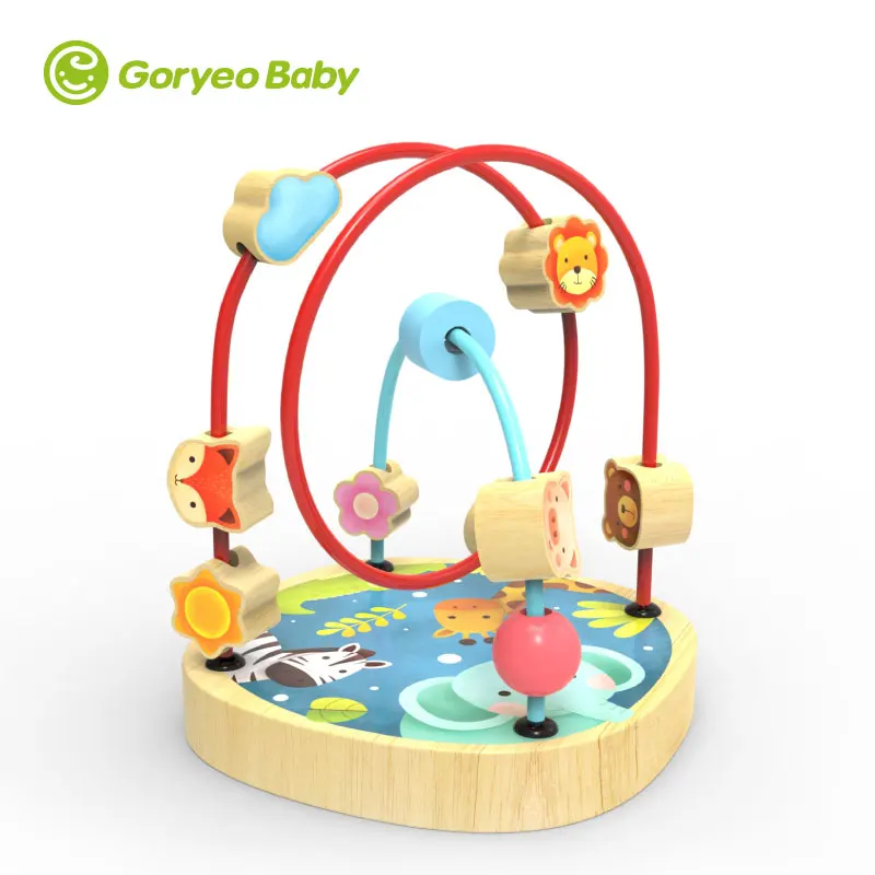Yunhe wooden toys goryeobaby 1-2-3 years old boys and girls educational toys