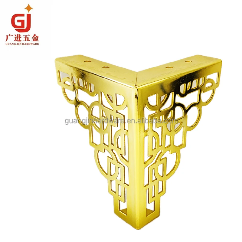 The most popular new patterned metal sofa legs fashion gold furniture legs
