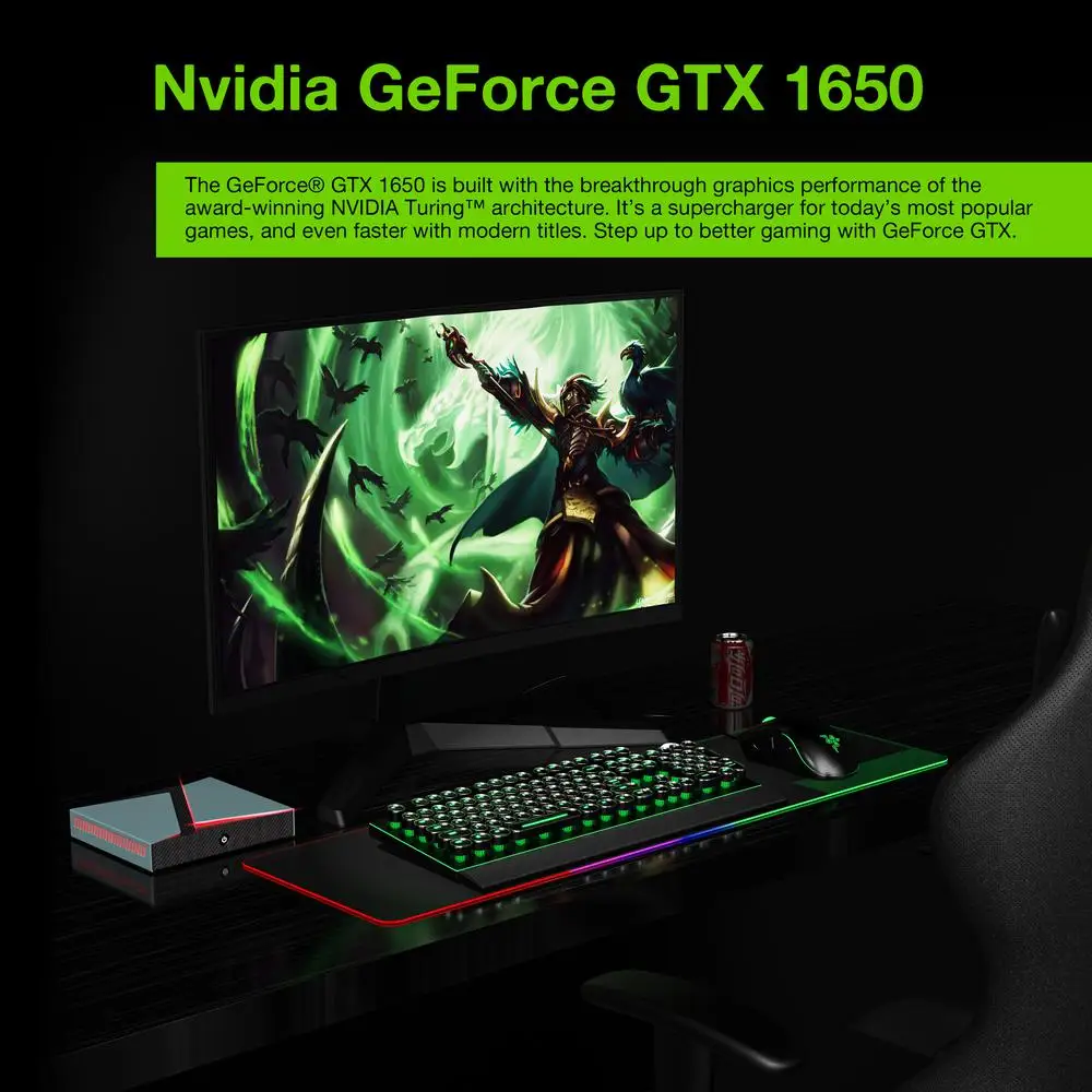 Новейший Intel Core I5 9300H/Intel I7 9750H/Intel I9 8950HK Win10 GX01 компактный игровой мини-ПК gtx для настольного