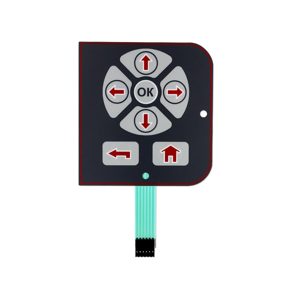 Screen Printing PET/PC Graphic Overlay Custom Membrane Keypad Keyboard Switch Sticker