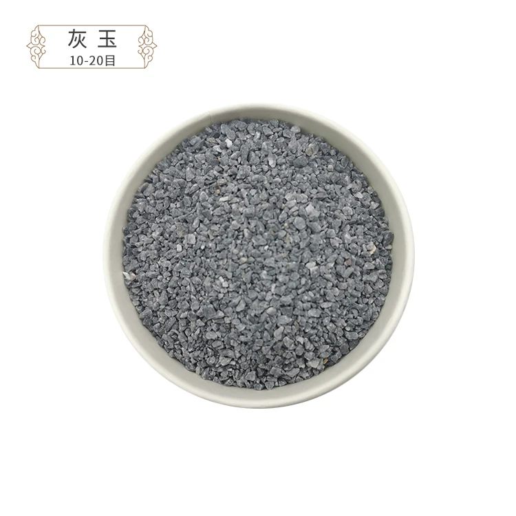 Factory supply bulk price natural color sand for real stone paint