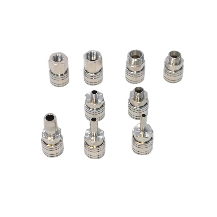 
Gas Fitting Tube Pneumatic Brass Connector Quick release Couplings 