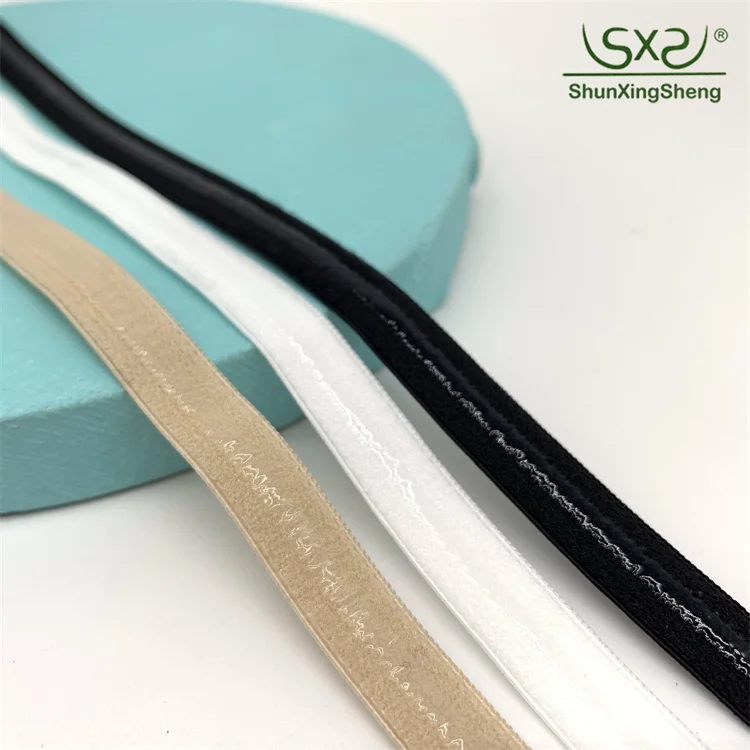 Factory direct non-slip bra strap elastic band silicone elastic band