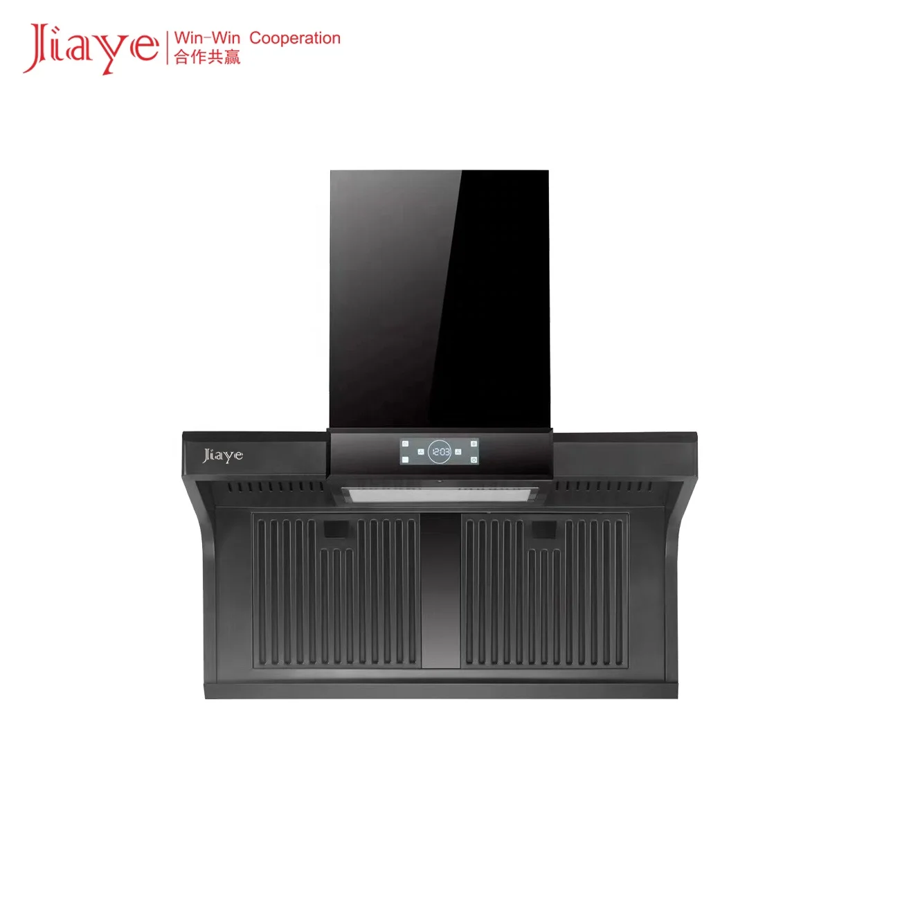 New 2022 Chimney Hoods Easy Clean Super suction Range Hood Household Top Side Double Suction Cooker Hood for Kitchen