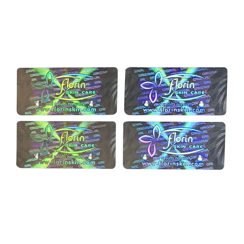Custom Printing Warranty Holographic Label Logo Roll Scratc Off Hologram Sticker Manufacturer