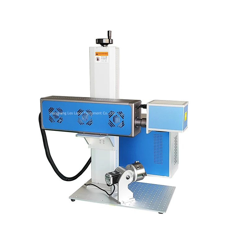 40W RF CO2 galvo laser marking machine with 20 spot 8 beam expander