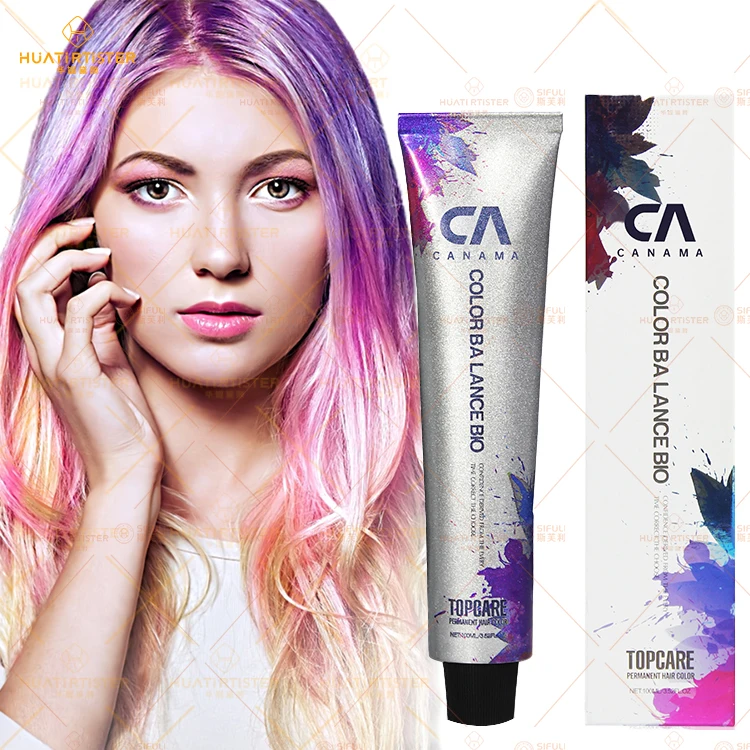 Huati Sifuli CA Hair Color Color Balance Bio Dye Cream Damage Nourishing Cream Dye and Repair Soft Hair Conditioner