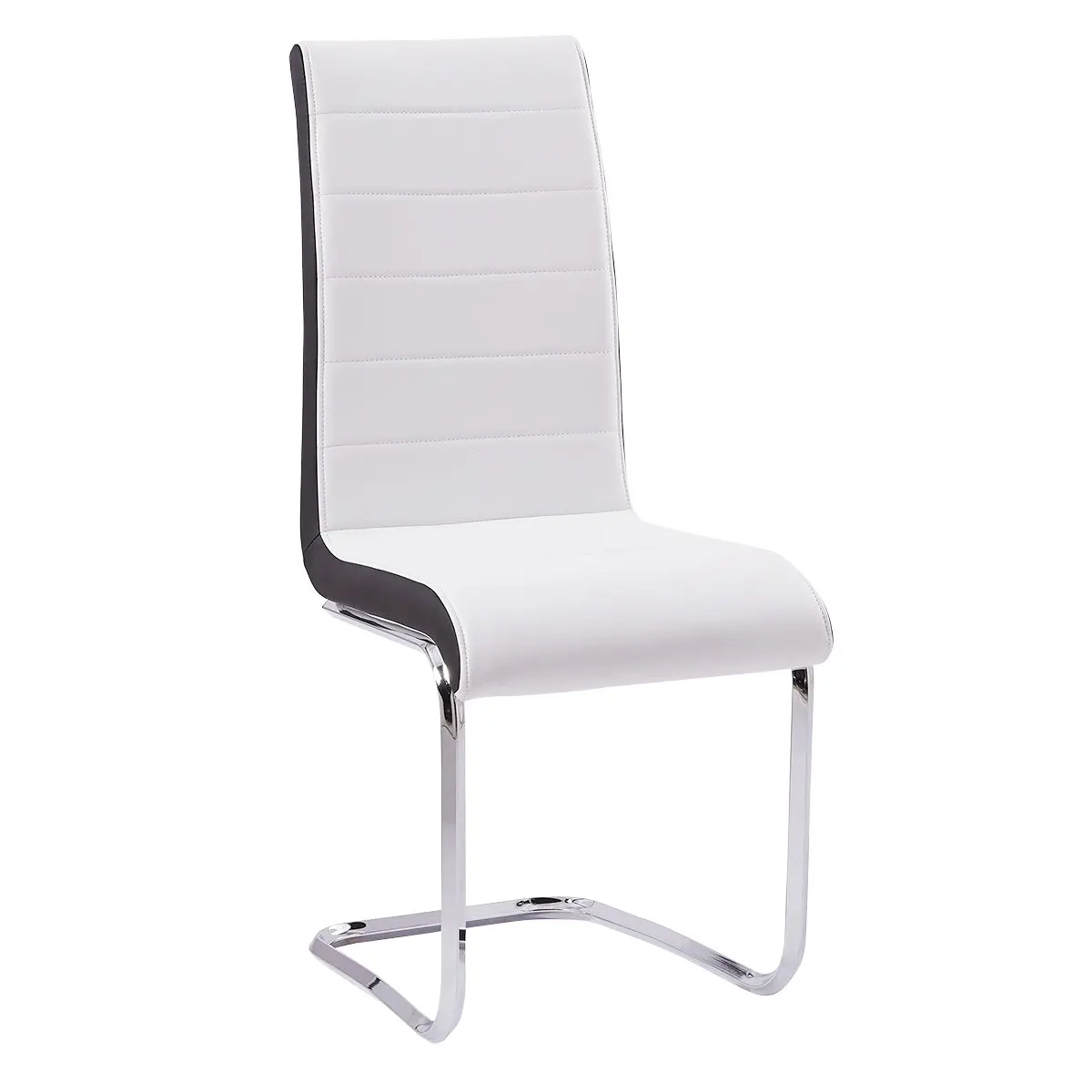 Black White Grey Glass Round table set Top And Metal Leg Cheap dinning restaurant modern 4 chairs kitchen dining table set