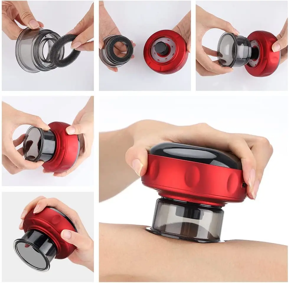 Chinese cupping therapy electric vacuum suction scraping massager tool health care gua sha device care massager scraping machine