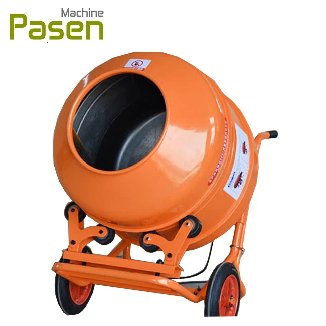 Electric sand cement mixer Portable concrete mixer Soil cement mixing machine