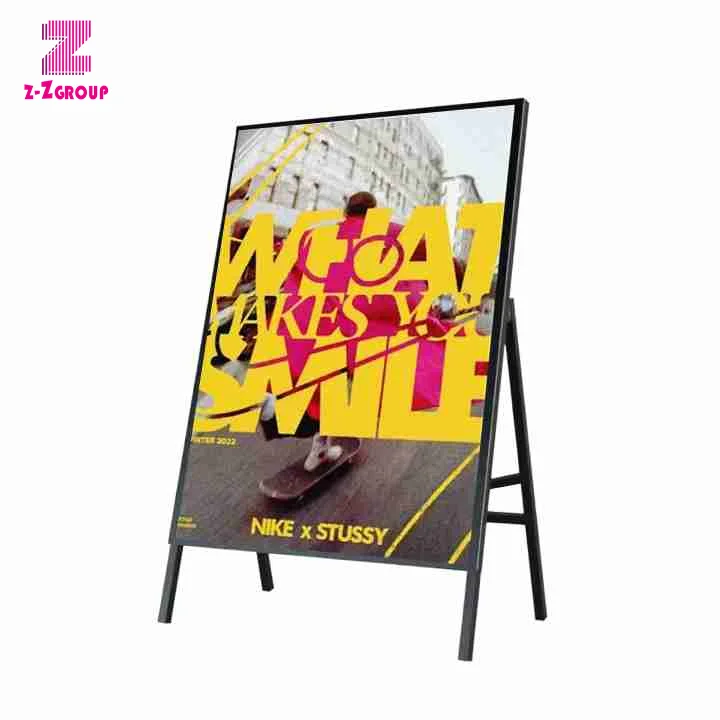 Ultra Slim Light Box Aluminum Profile Poster Banner Display Led Light Box Sign For Advertising Display