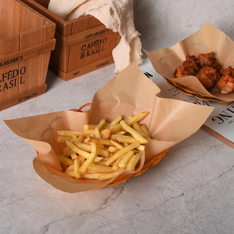 Food Grade Oil Proof Paper Baking Wrapping Paper Disposable Greaseproof Baking Paper for Party