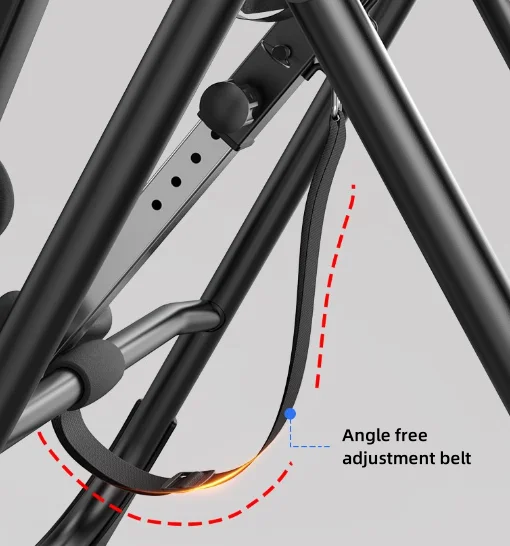 Factory 180 degrees Release Back Pain Relief Exercise Fitness Inverted Chair Adjustable Heavy Duty Inversion Table Fitness