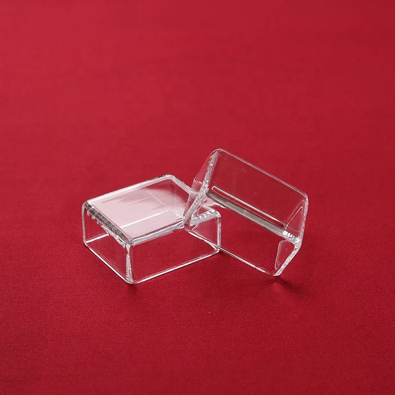 High temperature quartz plate glass plate