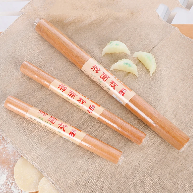 40cm Wooden Rolling Pin Beech wood Rolling Pin