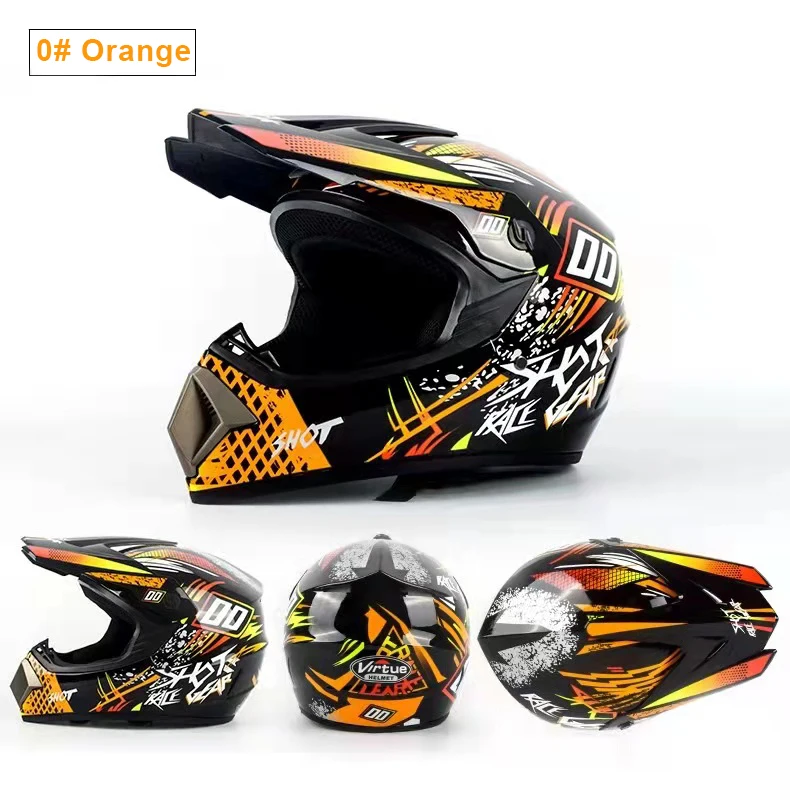 DOT OFF-ROAD motor vehicle racing motorcycle helmets GOGGLE display full face motorcycle helmet