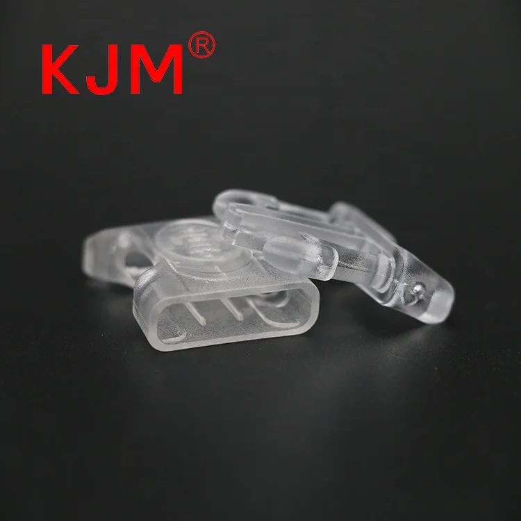 Customized Transparent Clear Side Release Buckle with Lock for Pet Collar