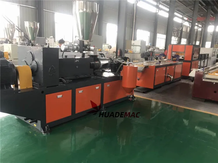 HDPE double wall corrugated drainage pipe making machine plastic corrugated pipe production line