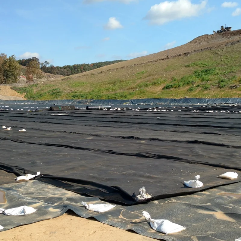 Superior HDPE Geomembrane  High Strength, Impermeable & Long-Lasting for Environmental Protection