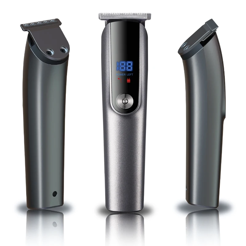 5 в 1, мужской триммер для стрижки волос в носу с ЖК-дисплеем