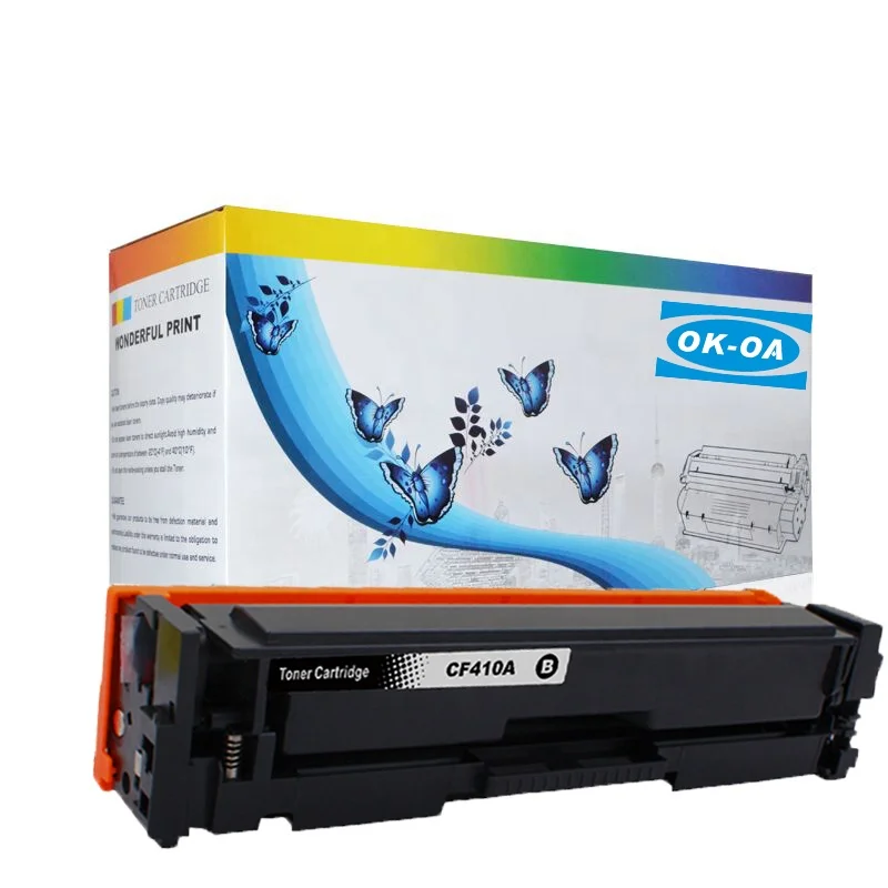 
compatible white toner cartridge CF410A CF 410 for Laser Jet Pro Color laser 452 M452NW 452DN 
