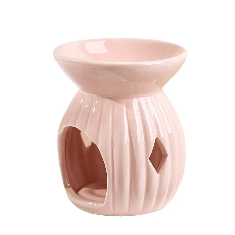 Amazon Hot Selling Ceramic Wax Melt Aromatherapy Oil Burner for Home Bedroom