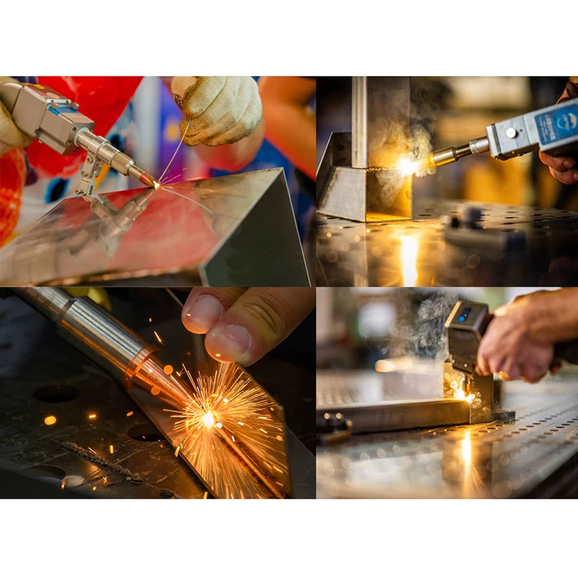 Discount offer spot welding machine handheld laser welding machine aluminum laser welder for weld the metal plate