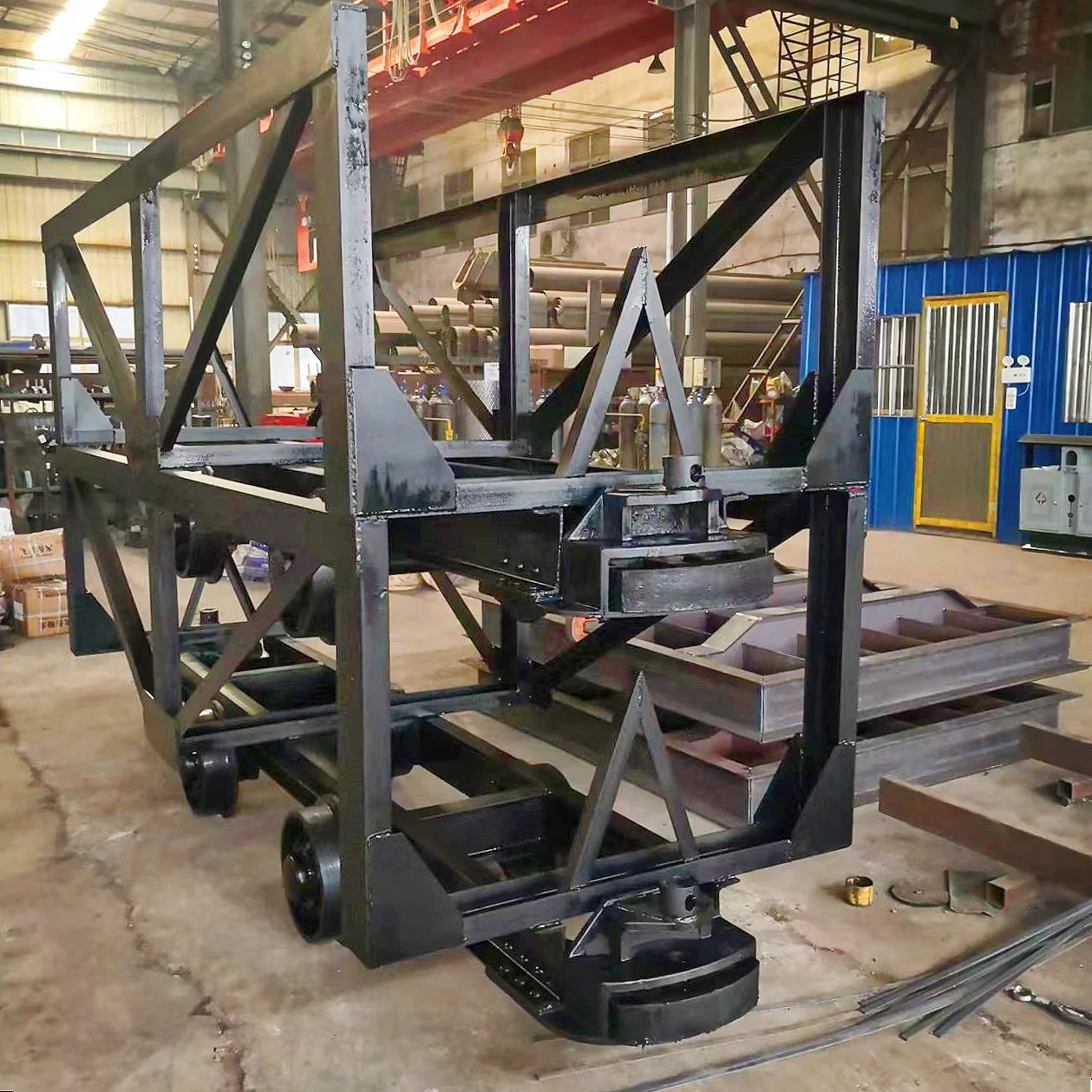 Material Rail Mine Wagon Mine Rail Cart Railway Freight Wagon For Sale